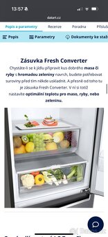 Lednice Smart LG - 2 a půl roku stará - 11