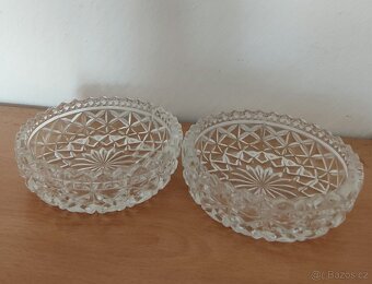 Skleněné retro dózičky s víkem - 11