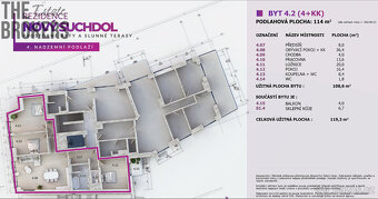 prodej bytu 4+kk s balkonem 119m2, Praha 6 -Suchdol - 11