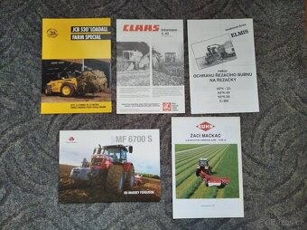 Prospekty zemědělské techniky a traktorů - 11
