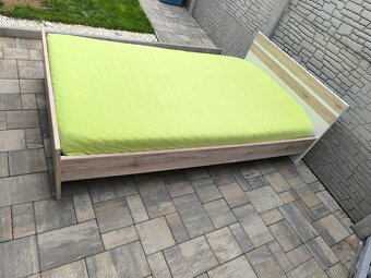 Prodám postel + Matrací 120cm x 200cm - 11