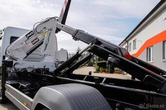 MERCEDES ATEGO 1224 HÁKOVÝ NOSIČ KONTEJNERŮ HYDRAULICKÁ RUKA - 11