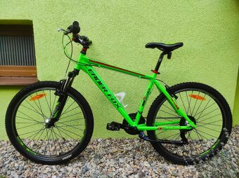 Značkové horské kolo Leader Fox 26"/18" (limetka) - 11