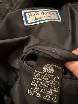 Luxusní vintažni sako zn Yves Saint Laurent - 11