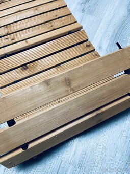 Dřevěná cesta, chodník na zahradu 245x43 - 11