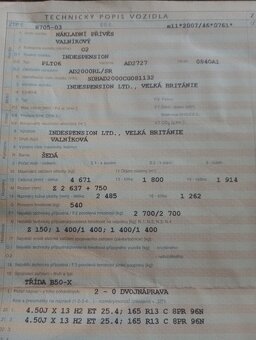 Přívěsný vozík 2,7 tun, brzděný, 2 nápravy - 11