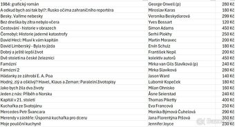Rozprodej knih - populárně naučná, kuchařky, beletrie - 11