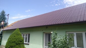 Trapézový plech skladem cena 225 Kč/m2 a klempířská výroba - 11
