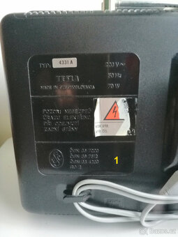 PREDÁM VZÁCNY TV TESLA MÁNES COLOR 2 KUSY - 11