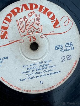 63 ks starších gramodesek – Supraphon – komplet - 11