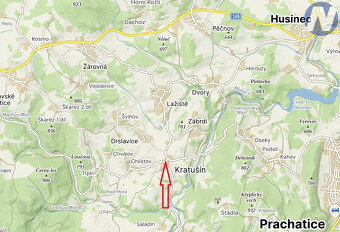 Prodej zasíťovaného stavebního pozemku, 1617 m2, Kratušín - 11