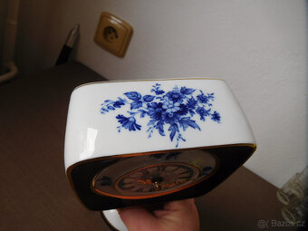 PORCELÁNOVÉ STOLNÍ HODINY - DUX - DESIGNED BY J. MAREK - BRU - 11
