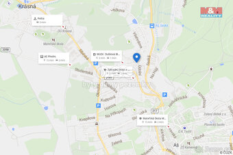 Pronájem bytu 2+kk v Aši, ul. Údolní - 11