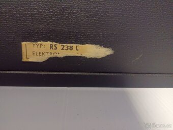 Repro bedny Elektronika Praha RS238C, výška 48cm - 11
