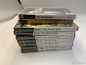96 ks her na PS2 + 2 PSP (netestováno, ČTI POPIS) - 11
