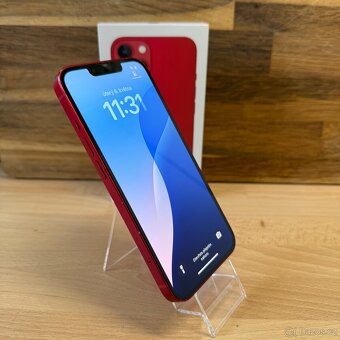iPhone 13 128GB, červený, 100% baterie (rok záruka) - 11