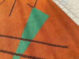 Kelim , kilim - Starý koberec 50-60 léta BRUSEL - 11