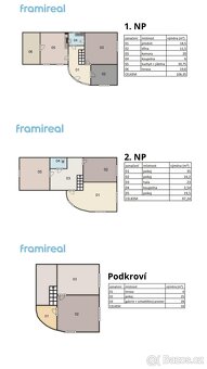 Prodej rozestavěného rodinného domu, 296 m2 - Obora - 11