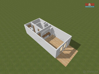 Pronájem bytu 1+kk, 36 m², Plzeň, ul. Safírová - 11