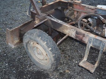 Malotraktor podvozek hydraulika čelní radlice možnost dovozu - 11