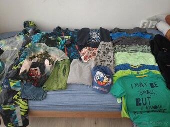 Balík oblečení na kluka velikost 110-116-122 - 11