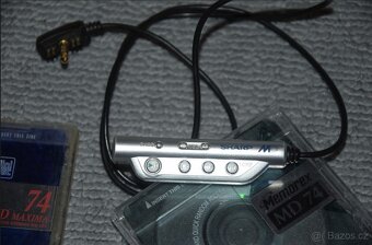Minidisc SHARP MD-SR70, media,manual, příslušenství - 11