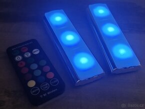 2x RGB AMBIENTNÍ OSVĚTLENÍ + DÁLKOVÝ OVLADAČ - 11