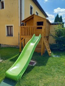Domeček pro děti dřevěný Middle s dovozem ČR i SR - 11