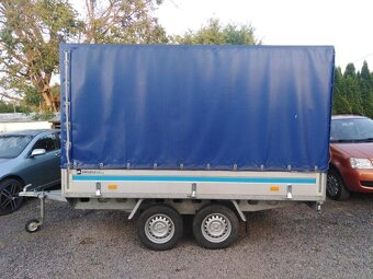 PŘÍVĚSNÝ VOZÍK S PLACHTOU  = 750 KG  RYDVAN  = 2 NÁPRAVY - 11