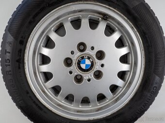BMW 3 E36 - Originání 15" alu kola - Zimní pneu - 11