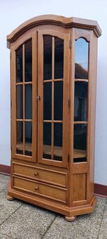 Rustikální vitrína, myslivecká, masív, Nábytek s příběhem - 11