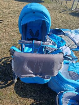 Kočárek trojkombinace + příslušenství - 11