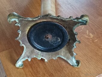 STAROŽITNÁ SECESNÍ PETROLEJOVÁ LAMPA EHRICH & GRAETZ 19.STOL - 11