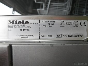 VESTAVNÁ NEREZ MYČKA MIELE, LUXUSNÍ ZNAČKA,VYROBENO V CZ - 11