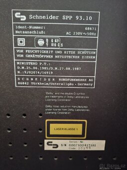 Stereo systém Schneider Power Pack SPP 93 RC CD - 11