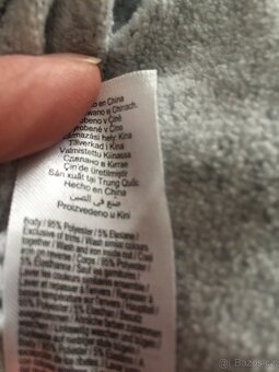 Mikinové pončo zn.F&F vel.UK6,Eur 34 - 11