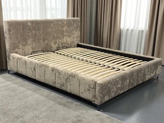 Manželská postel 180/200 a 160/200 úplně nové . - 11