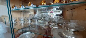 Sety sklo, sety porcelán SKVĚLÝ STAV, NEPOUŽITÉ - 11
