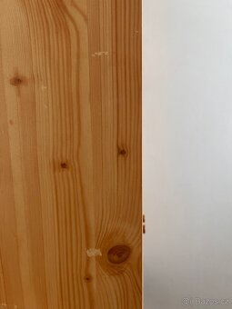 Dřevěná komoda a policová skříň - sada - 11