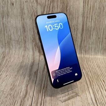 iPhone 16 Pro 128GB, černý, eSIm,100% baterie (rok záruka) - 11