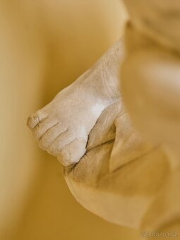 Monumentální klasicistní mramorová váza s figurální výzdobou - 11