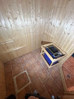 Finská sauna Karibu s Kamny Bio-Mat - 11