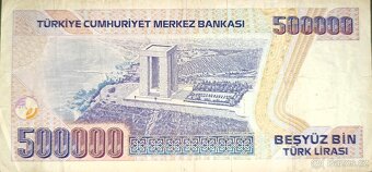 Turecké bankovky - 10 - 10 000 000 lir 1970 - 2009 - 11