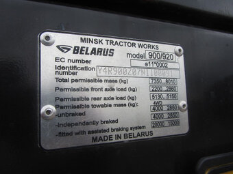 Traktor BELARUS 920.2 - 11