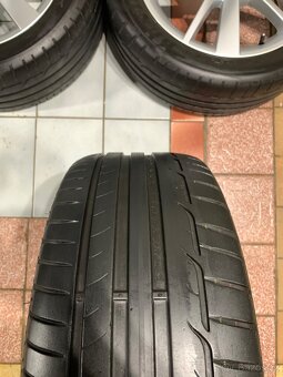 Alu kola Škoda R17 5X112 LETNÍ PNEU 225/45 R17 TOP STAV T - 11
