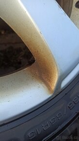 ALU kola VW 5x112 195/65 R15, zimní pneu Goodyear - 11