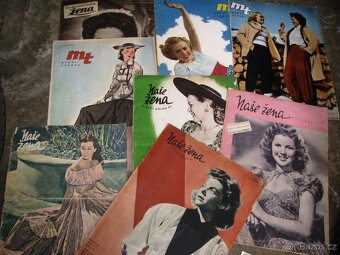 STAROŽITNÉ MODNÍ ČASOPISY - české i německé - 11