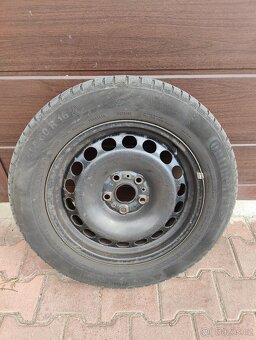 Zimní pneu Continental 205/60 R16 96H M+S, plech. disky - 11