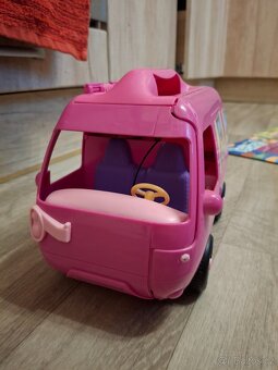 Rozkládací karavan, 30 příslušenství, 4 Barbie věci,časopisy - 11