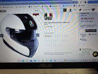 motopřilba AGV sportmodular carbon - 11